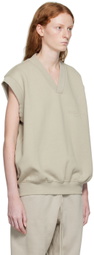 Fear of God ESSENTIALS Gray V-Neck Vest