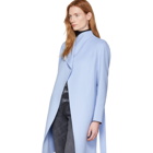 Mackage Blue Wool Laila Coat