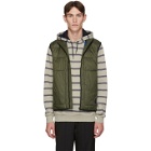 PS by Paul Smith Khaki Insulated Quilted Gilet Vest
