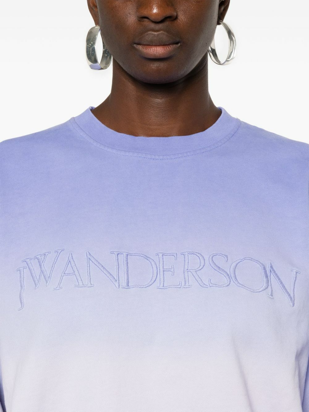 【送料&関税込】J.W. Anderson Gradient Sweatshirt JW Anderson Purple Gradient-Effect Sweatshirt JW Anderson