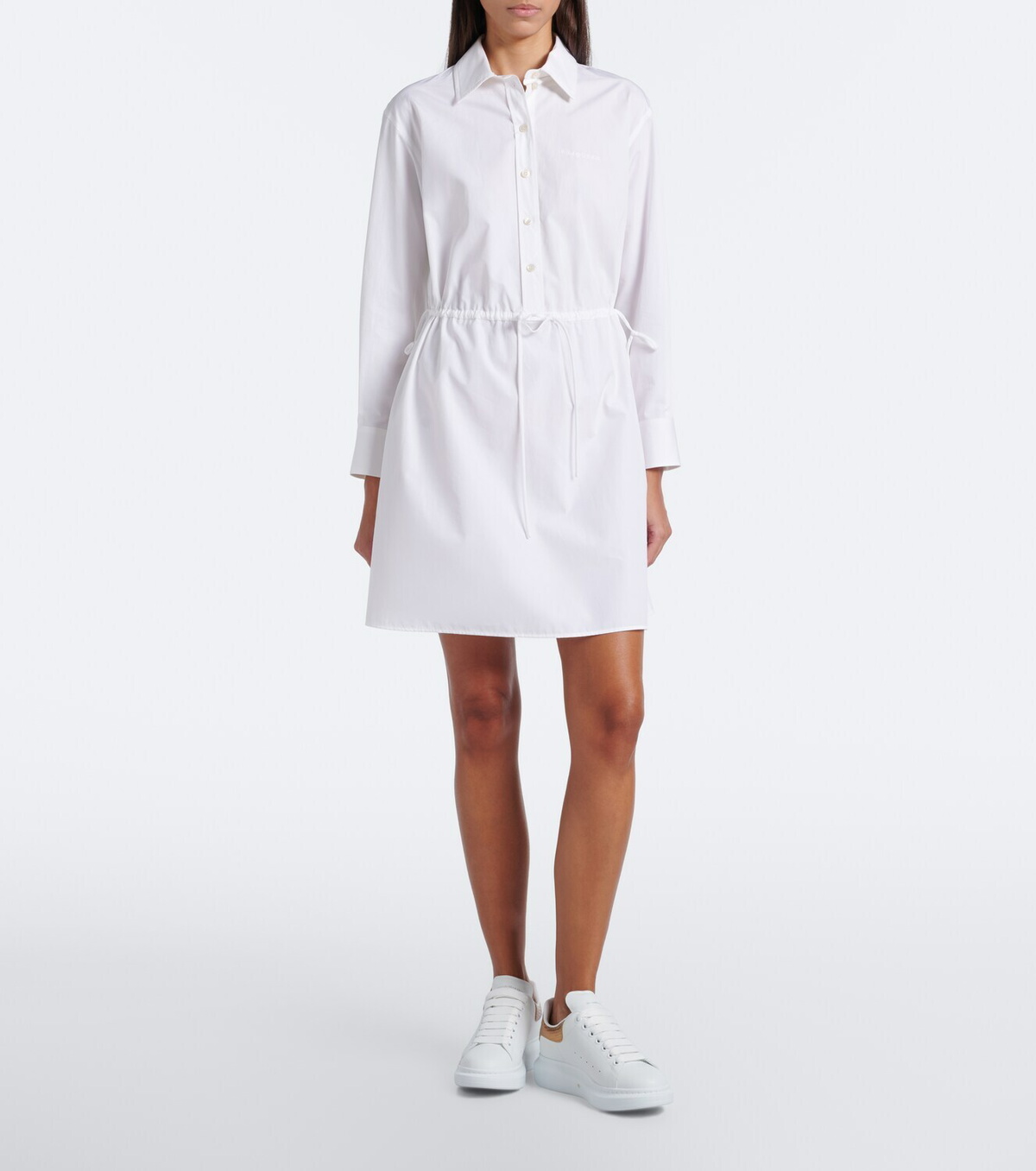 McQueen Oversized leather sneakers