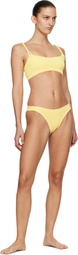 Hunza G Yellow Phoebe Underband Bikini