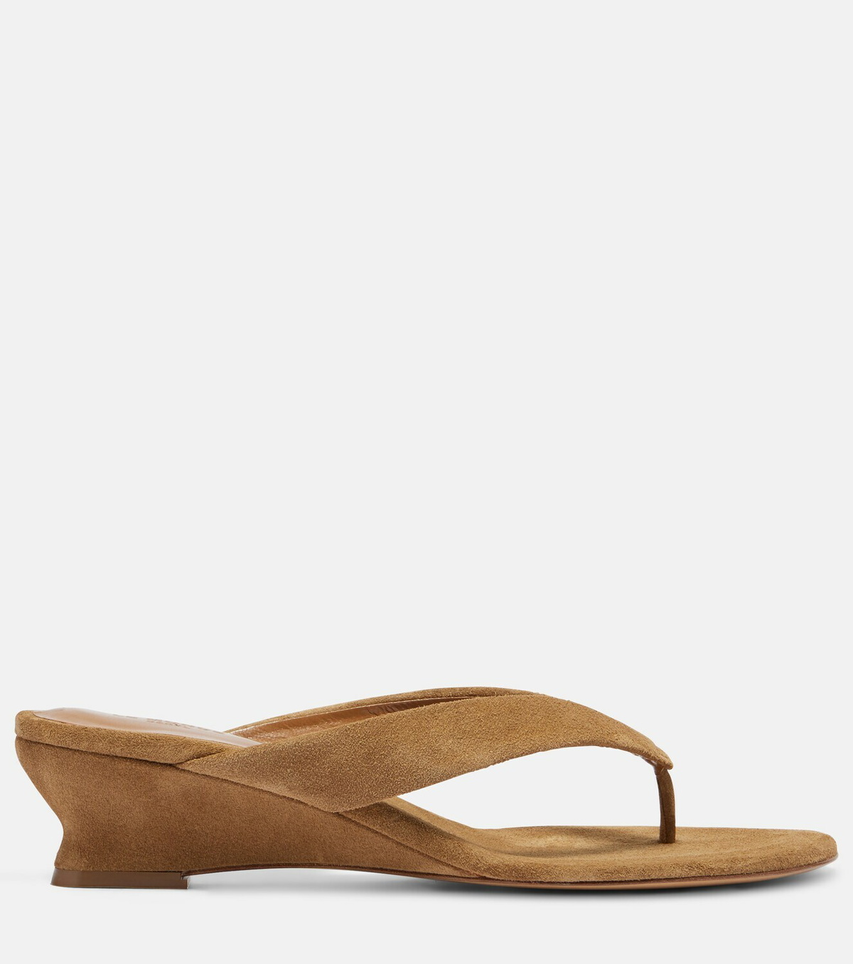 Le Monde Béryl Micro Wedge 40 suede thong sandals