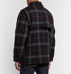 Filson - Layered Checked Wool Coat - Black