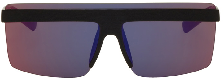 Photo: Maison Margiela Black & Purple MYKITA Edition MMCIRCLE001 Sunglasses