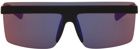 Maison Margiela Black & Purple MYKITA Edition MMCIRCLE001 Sunglasses