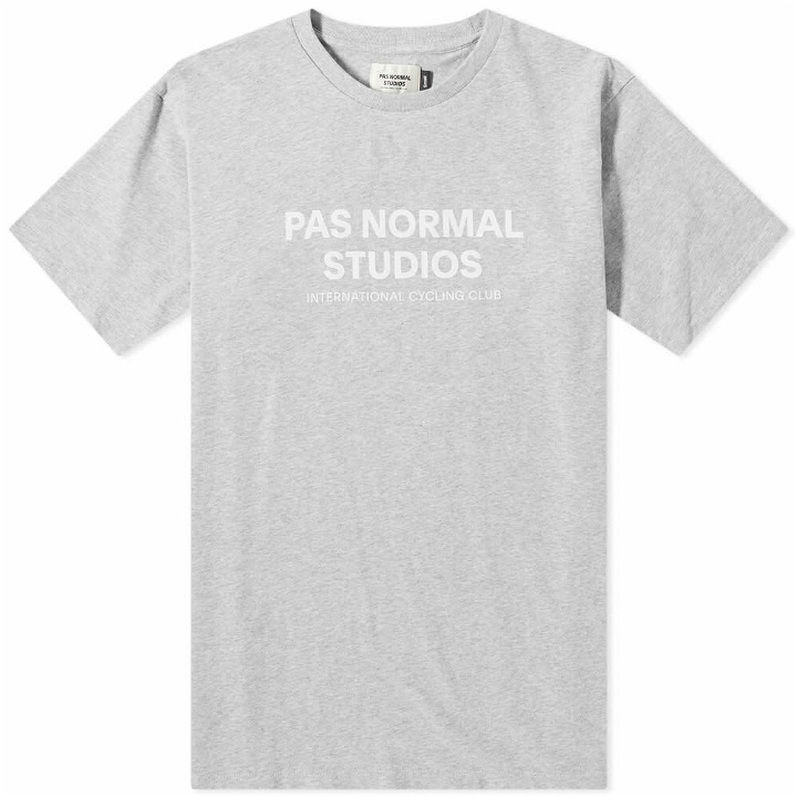Photo: Pas Normal Studios Men's Logo T-Shirt in Grey