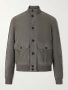 Zegna - Suede Jacket - Gray