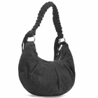 Holzweiler Women's Cocoon Small Bag with Tassel in Black Washed 