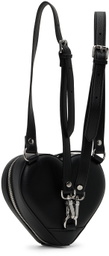 Vivienne Westwood Black Mini Ella Heart Backpack
