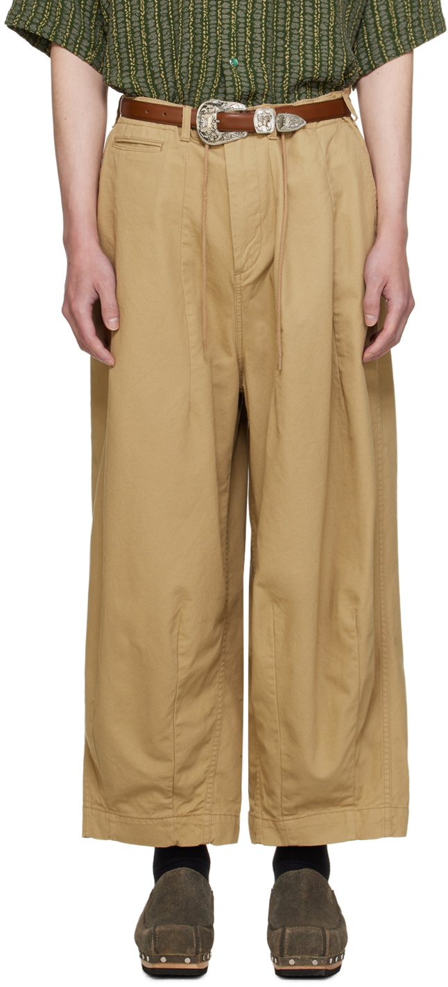 パンツ NEEDLES Miritary Pants NEEDLES Khaki H.D. Military Trousers Needles