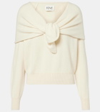 Tove Malia gathered cashmere sweater