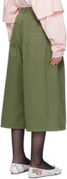 ABRA Khaki Maxi Shorts