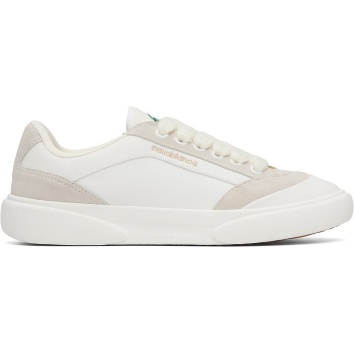 Photo: Casablanca White 'Del Mar' Sneakers