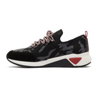 Diesel Black Camo S-KBY Running Sneakers