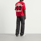 Air Jordan Men's x Levi's Jersey Top in Gym Red/Black/Pale Ivory/Black