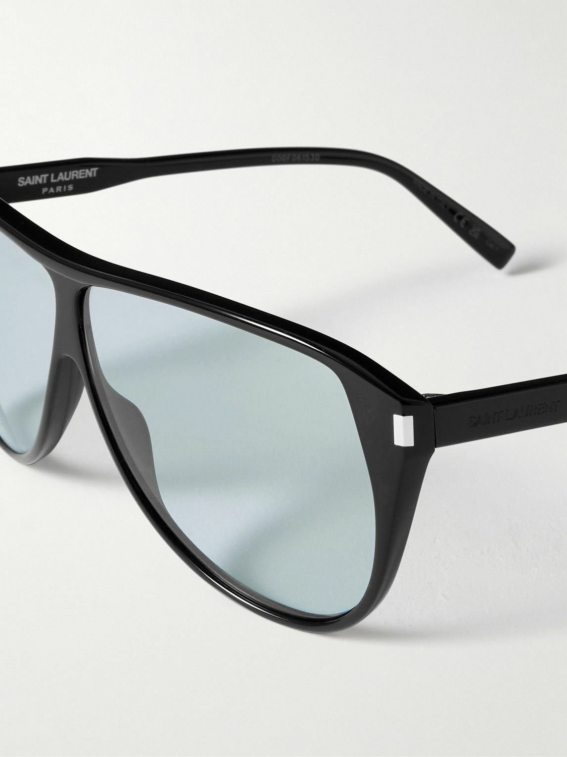 Saint Laurent Aviator-Style Injection Sunglasses