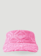 Marine Serre - Moon Sponge Visor in Pink