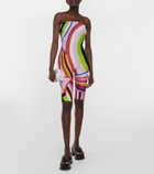Pucci Iride-print bandeau jumpsuit