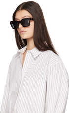 ANINE BING Brown Indio Sunglasses