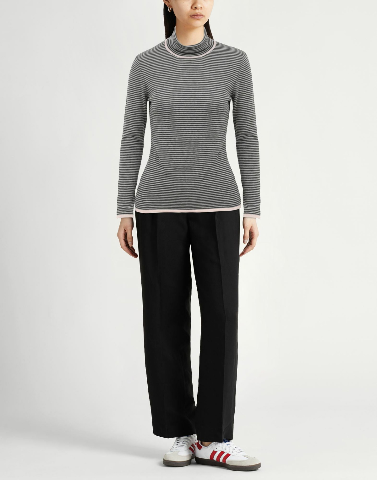 Crossley Womens Turtleneck in Grey
