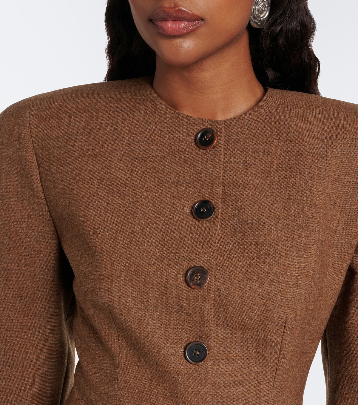 Magda Butrym Peplum virgin wool jacket