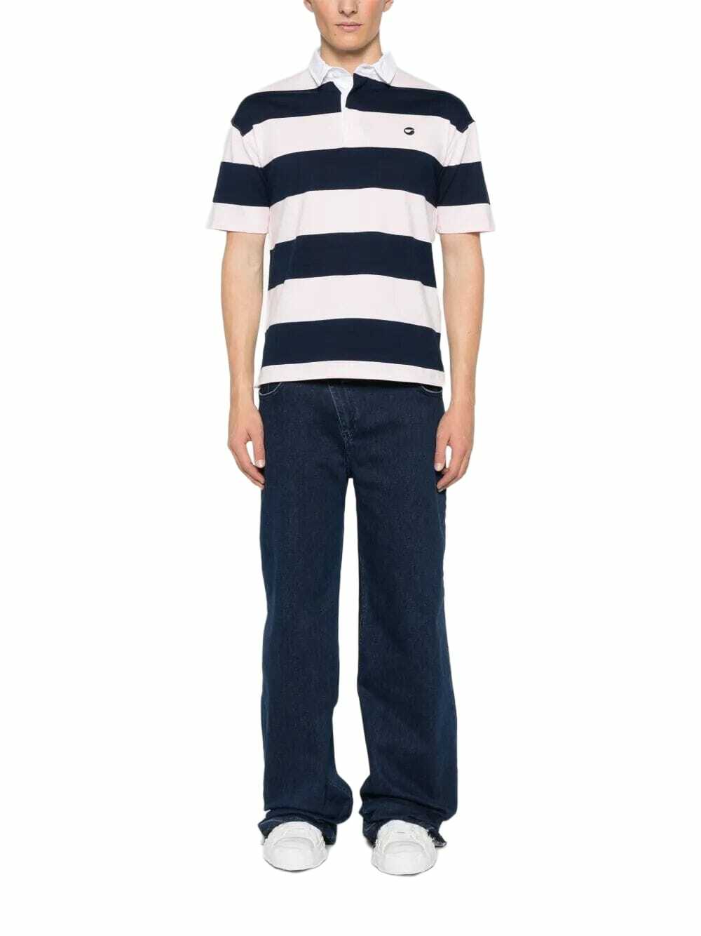 Coperni Striped Polo Top