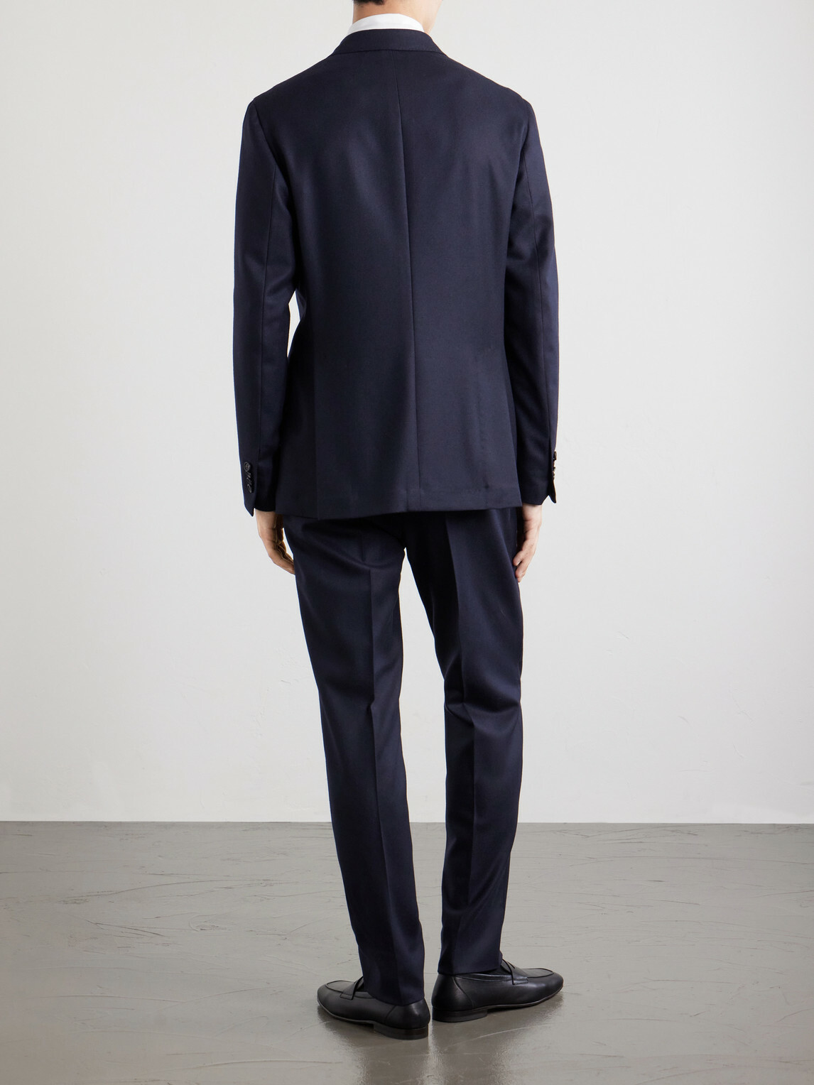 De Petrillo - Sorrento Wool-Twill Suit Jacket - Blue