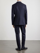 De Petrillo - Sorrento Wool-Twill Suit Jacket - Blue