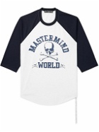 Mastermind World - Logo-Print Jersey T-Shirt - White
