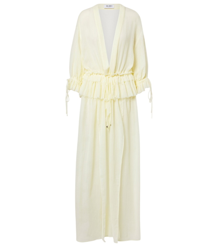 Photo: The Attico Ruffled cotton maxi dress