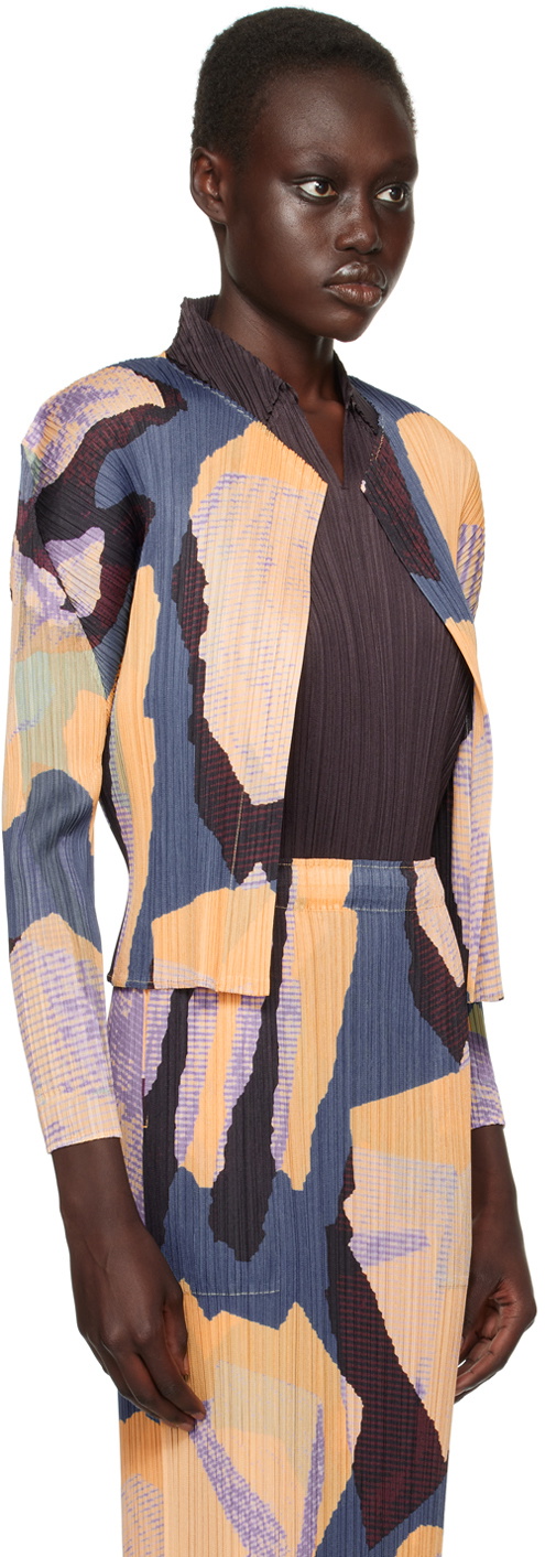 トップス PLEATS PLEASE ISSEY MIYAKE METEORITE PLEATS PLEASE ISSEY MIYAKE Multicolor Meteorite Cardigan
