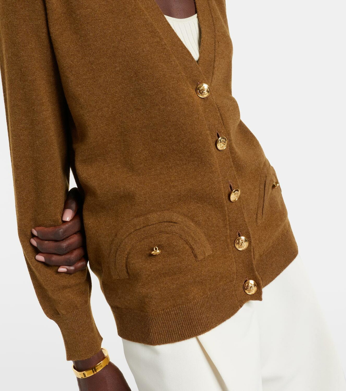 Blazé Milano Highland wool and cashmere cardigan