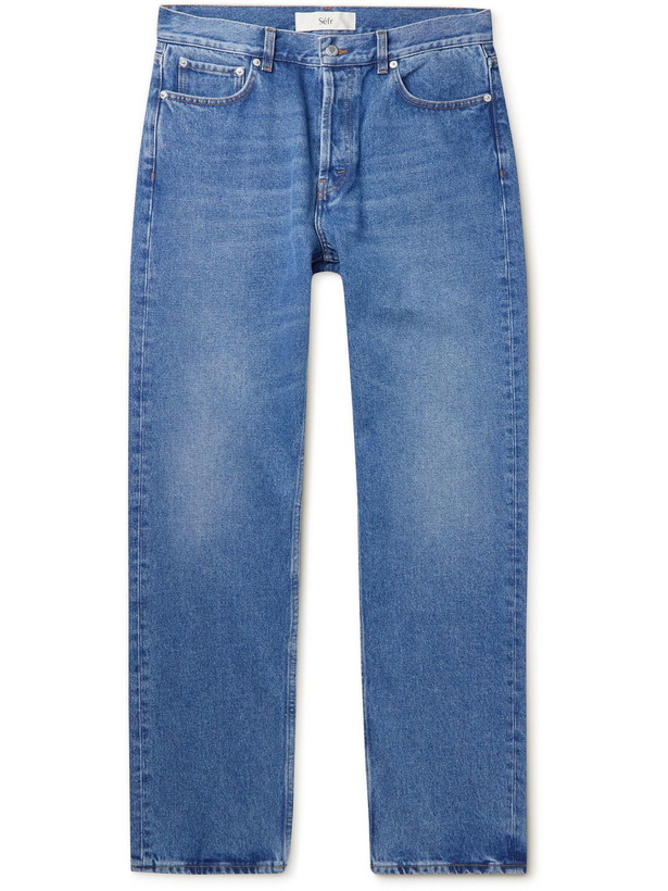 Photo: Séfr - Straight-Leg Jeans - Blue