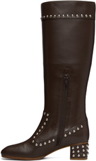 Maryam Nassir Zadeh Brown Kiki Tall Boots