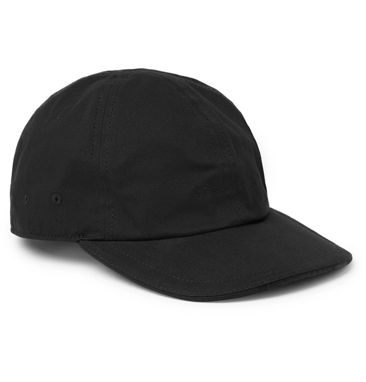 Photo: 1017 ALYX 9SM - Buckle-Detailed Logo-Embroidered Cotton-Twill Baseball Cap - Black