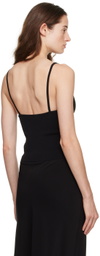 Matteau Black Square Tank Top