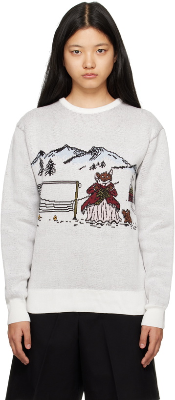Photo: Palmes Off-White Andre Sweater