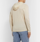 Kiton - Slim-Fit Cashmere and Silk-Blend Hooded Sweater - Neutrals