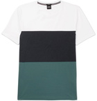 Hugo Boss - Slim-Fit Colour-Block Cotton-Jersey T-Shirt - Men - Multi