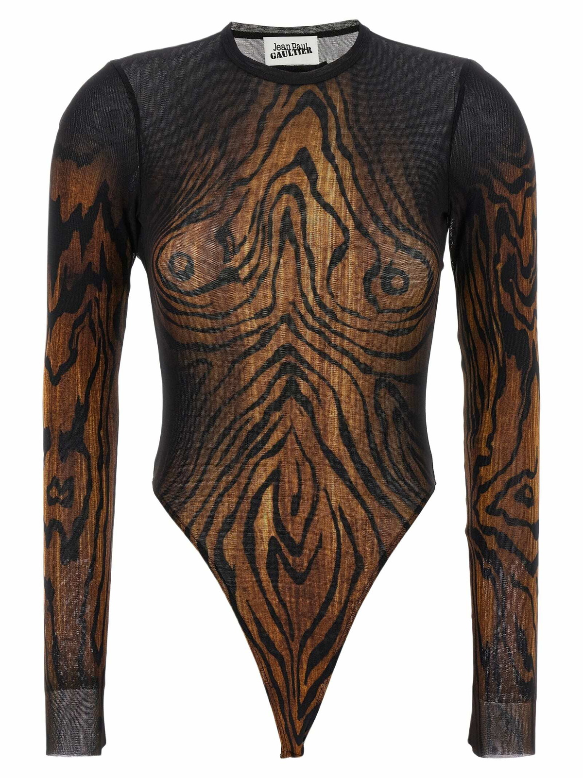 Jean Paul Gaultier Pink 'Safe Sex' Bodysuit Jean Paul Gaultier