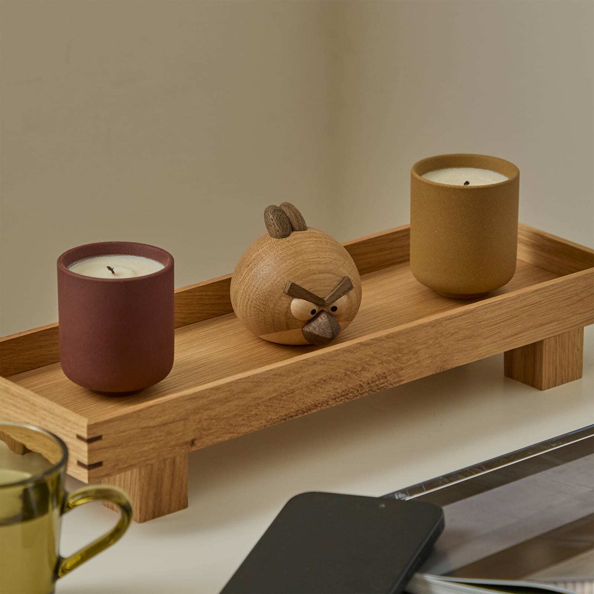 Boyhood x Angry Birds - RED in Oak 