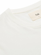 Folk - Assembly Cotton-Jersey T-Shirt - White