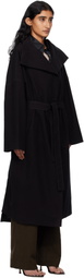 GIA STUDIOS Black Grace Long Coat