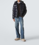 Moncler Pacey2 suede-trimmed sneakers