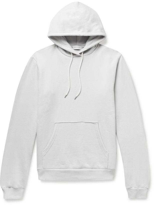 Photo: JOHN ELLIOTT - Beach Loopback Cotton-Jersey Hoodie - Gray - S