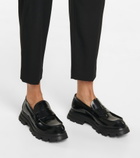 Alexander McQueen - Wander leather loafers