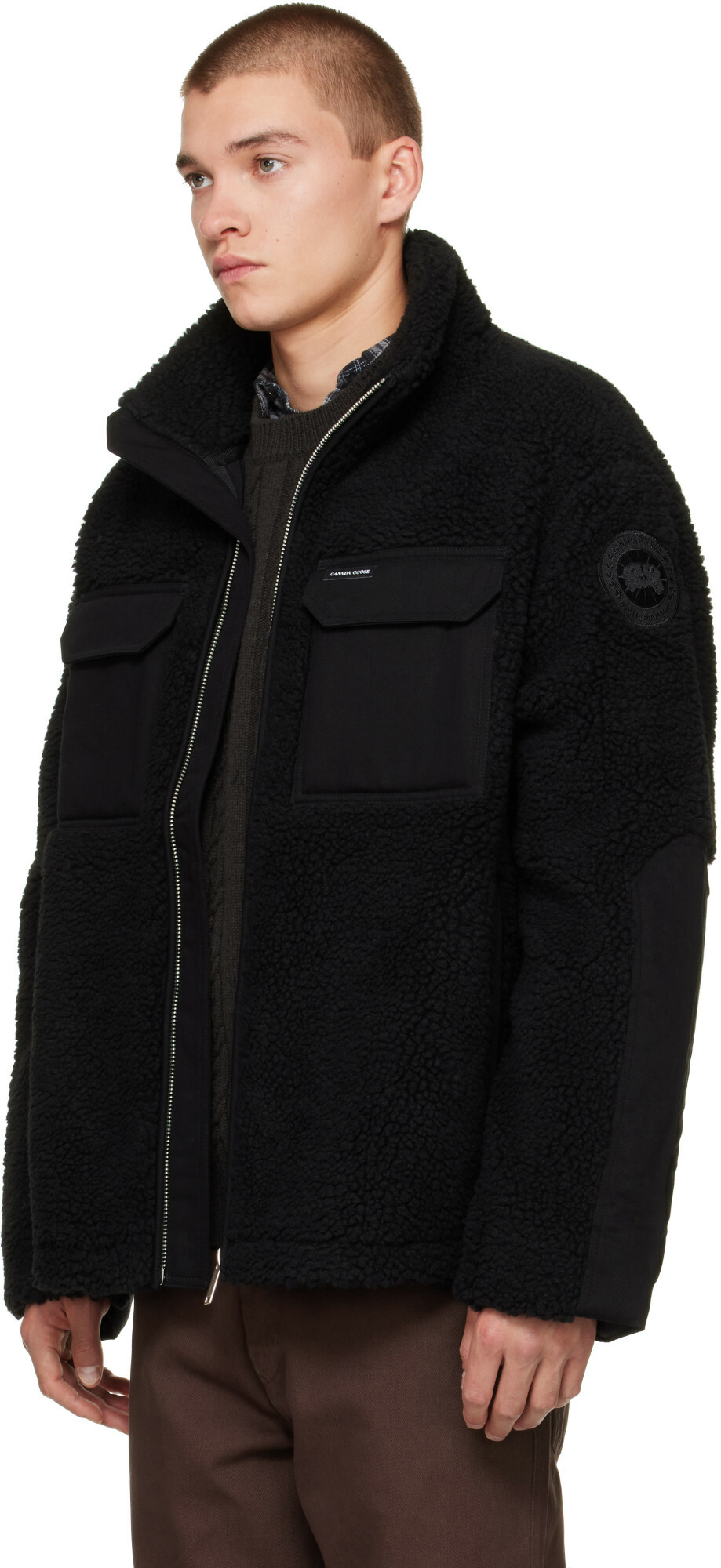 Canada Goose Black Harrier Fleece Jacket