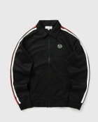 Sergio Tacchini RENSHAW TAPE TRACK TOP Black Mens Track Jacket