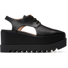 Stella McCartney Black Elyse Slingback Derbys